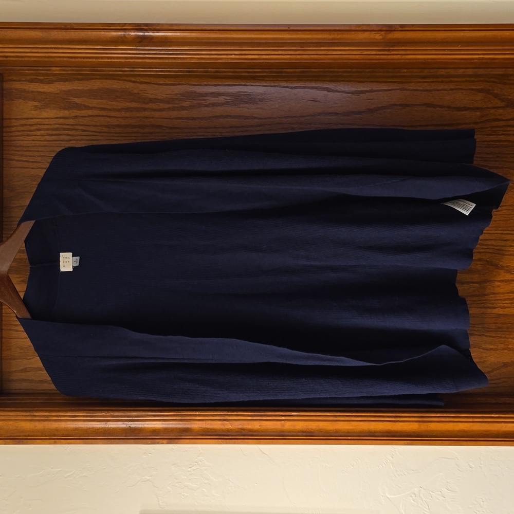 Womens Navy Cardigan